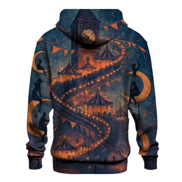 Clocktower Foxglow Carnival pullover hoodies