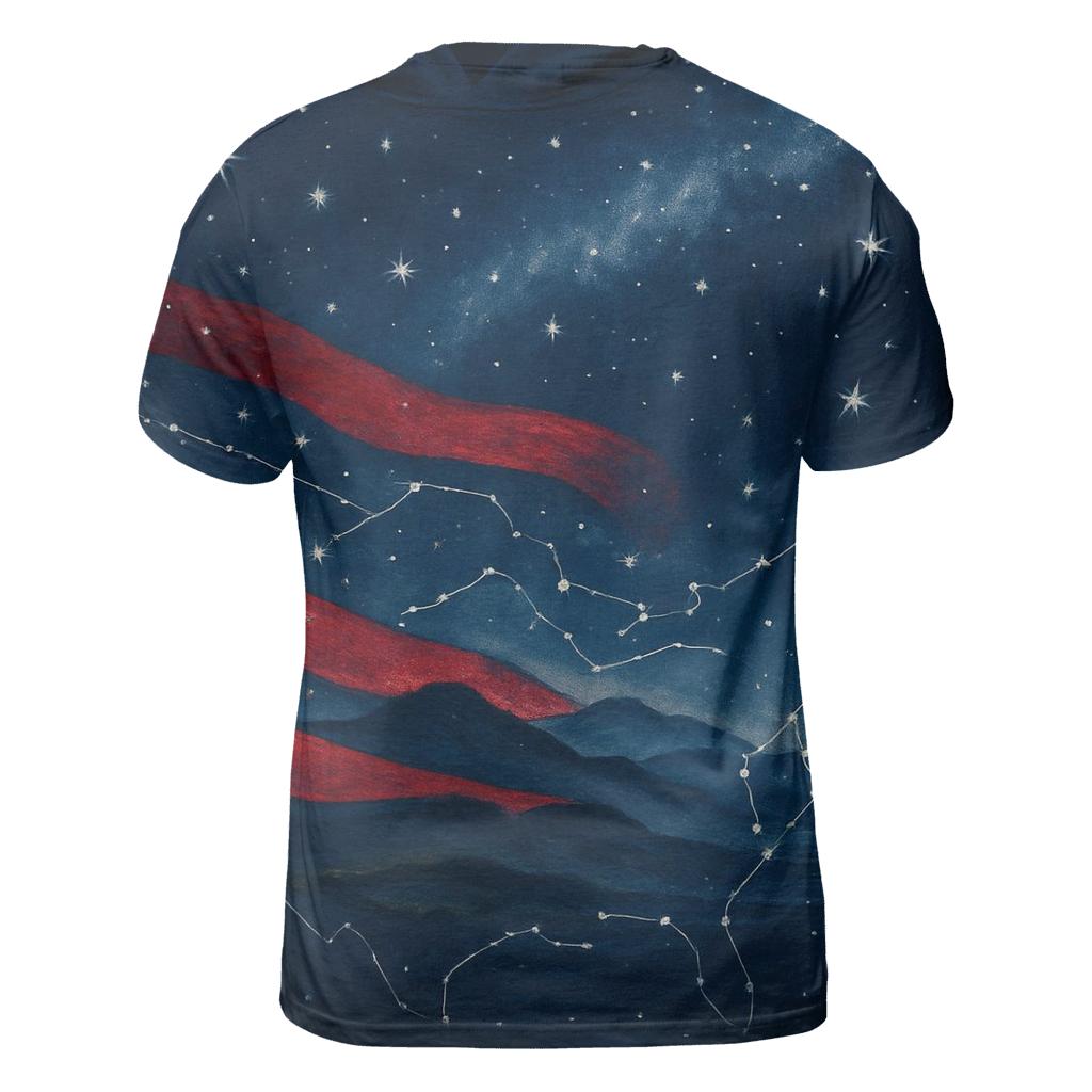 Constellation Trail unique graphic print tees