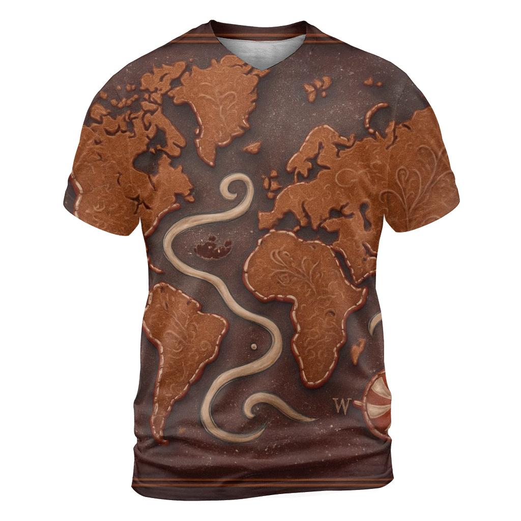 Cookie Cartography Map statement graphic shirts