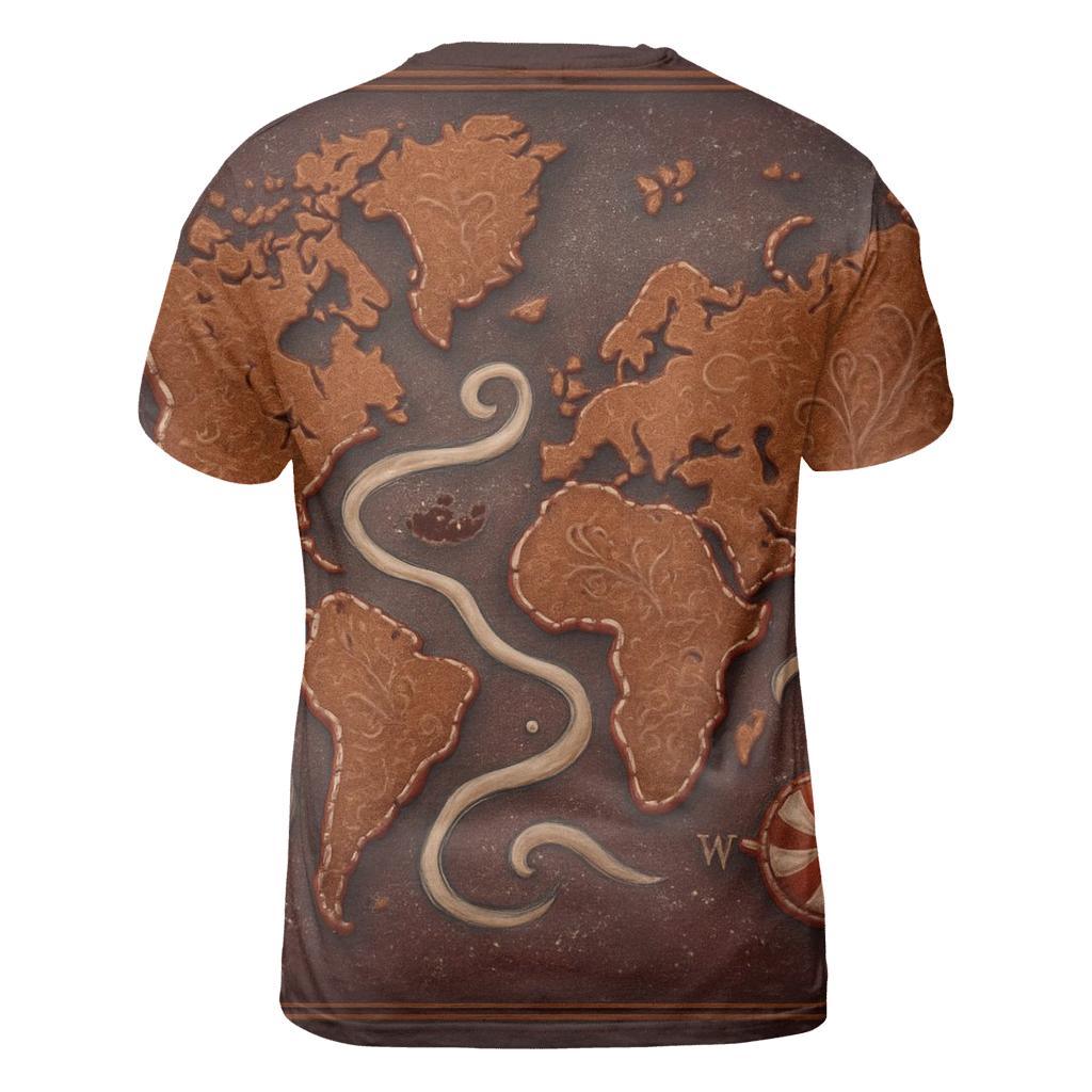 Cookie Cartography Map statement graphic shirts
