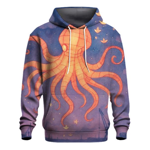 Paper Lantern Kraken zip-up hoodies