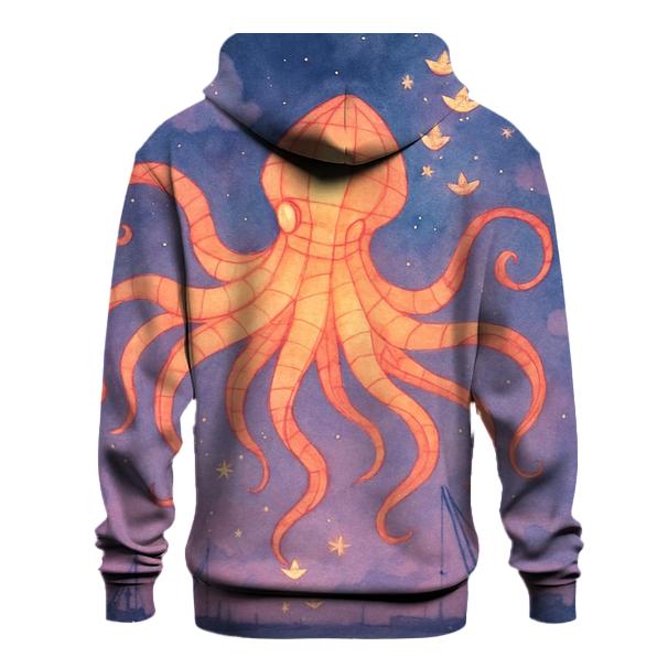 Paper Lantern Kraken zip-up hoodies
