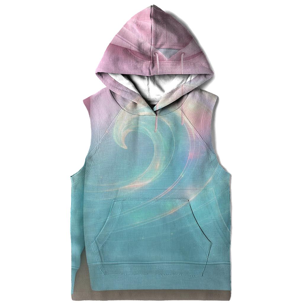 Aurora Wave Gradient graphic hoodies