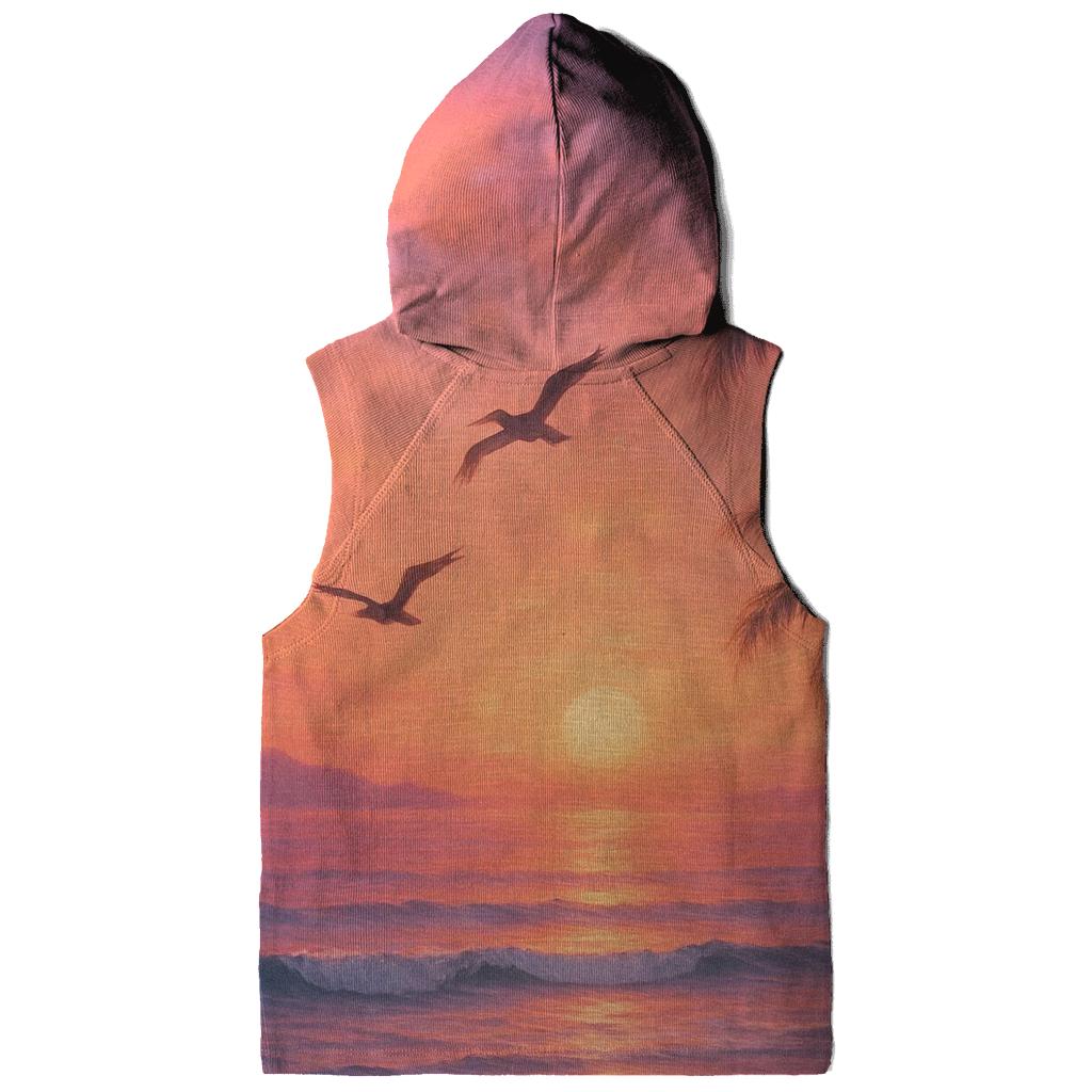 Coral Tide Horizon lightweight hoodies