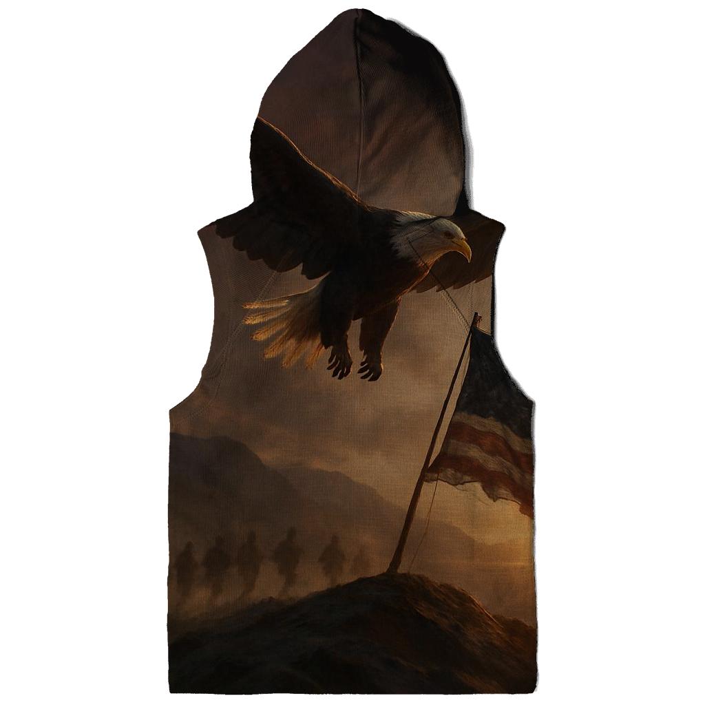 Eagle Over Honor Ridge heavyweight hoodies