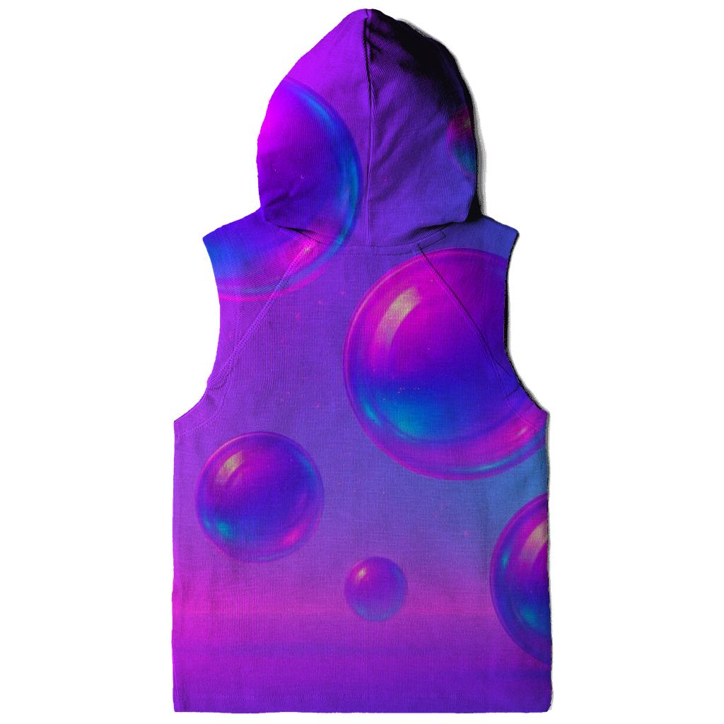 Vapor Neon Spheres premium hoodies