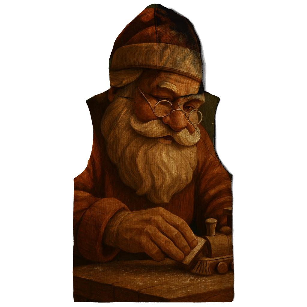 Woodland Workshop Santa lightweight hoodies