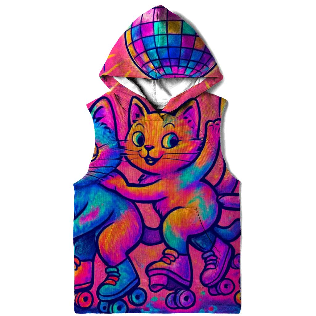 Retro Roller Disco Kittens hoodie trends