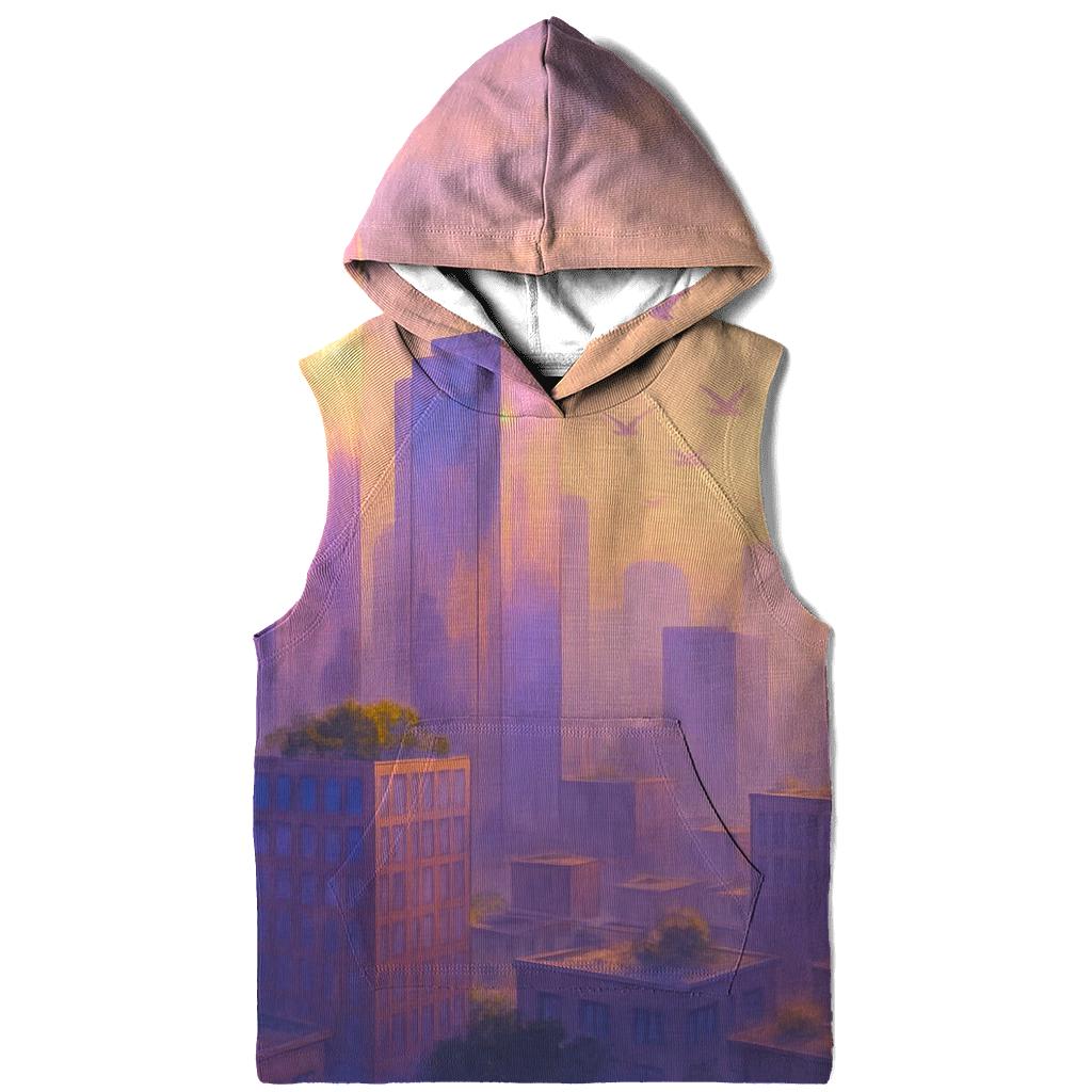 Lavender City Gold lightweight hoodies