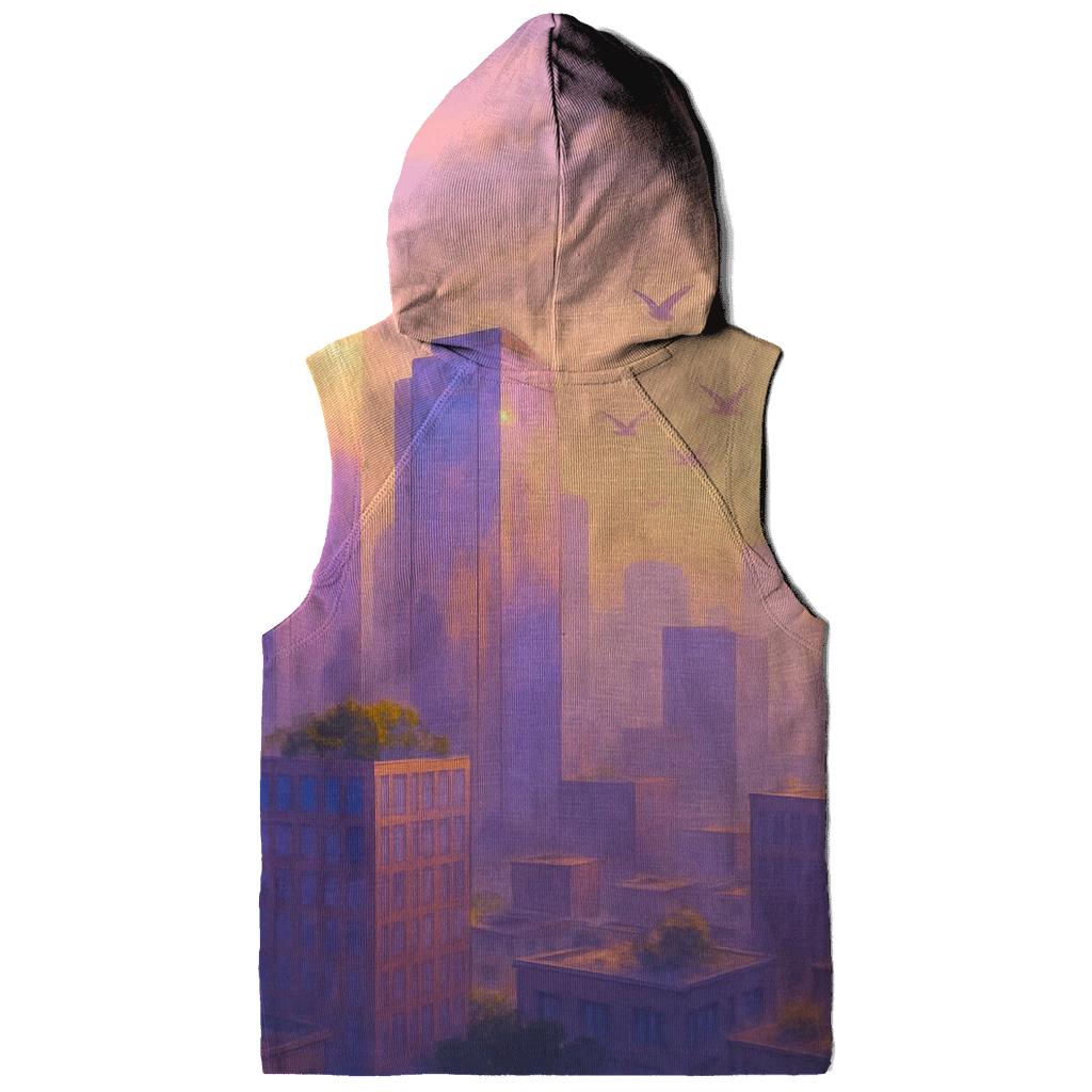 Lavender City Gold lightweight hoodies