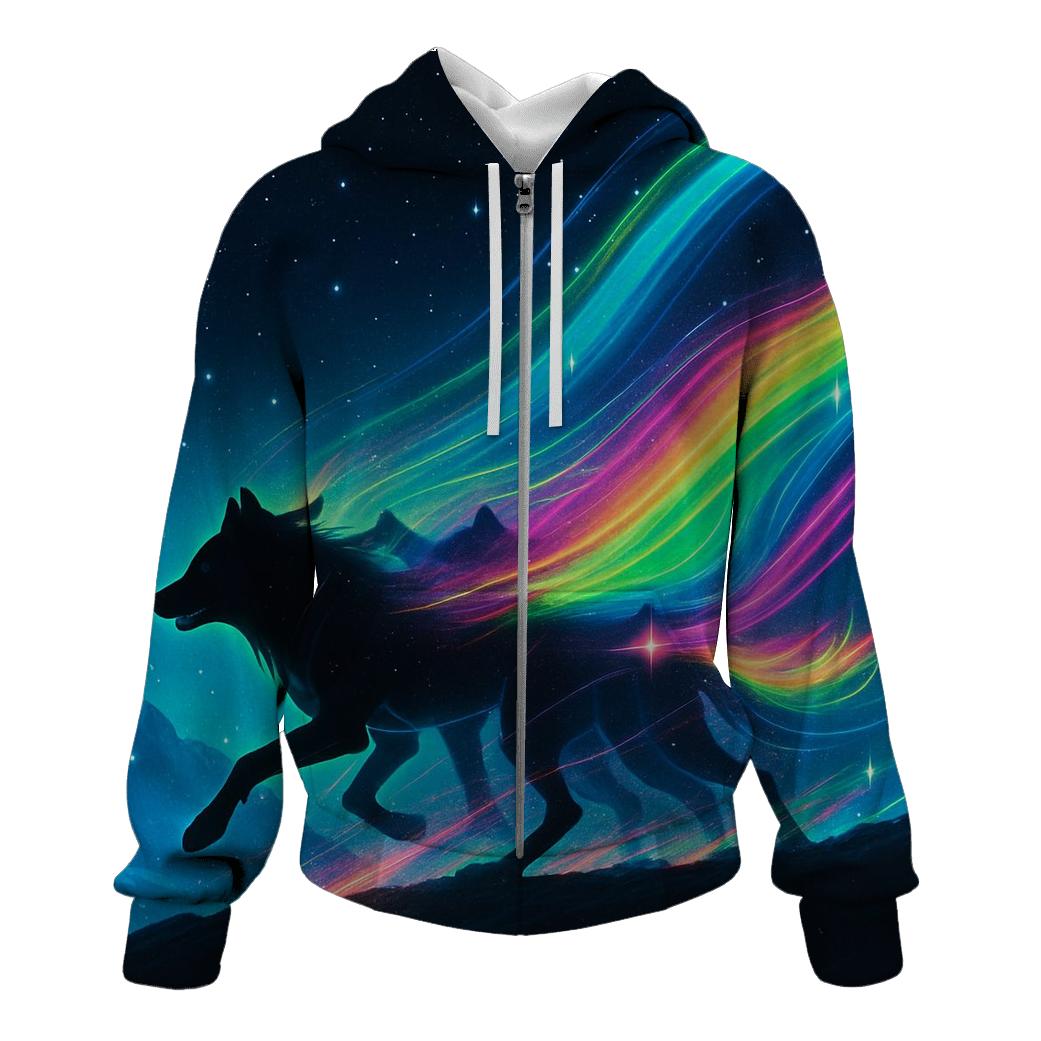 Aurora Runner heavyweight hoodies