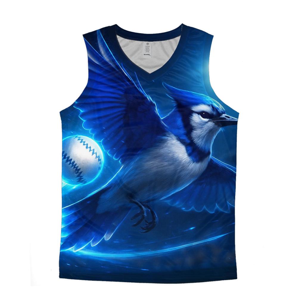Blue Jays Flight Trail casual summer tank tops