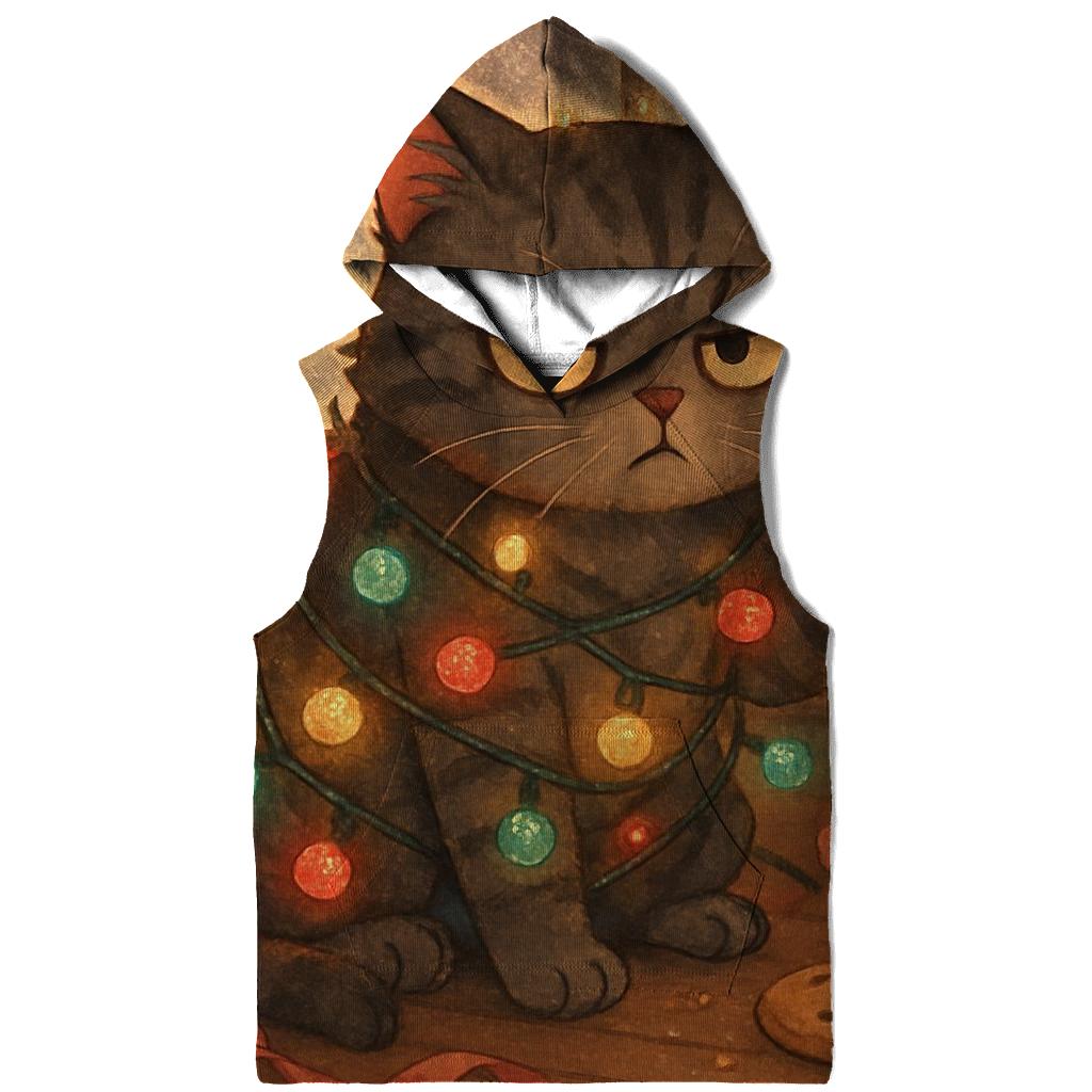 Grumpy Cat Tangle Of Lights hoodie designs