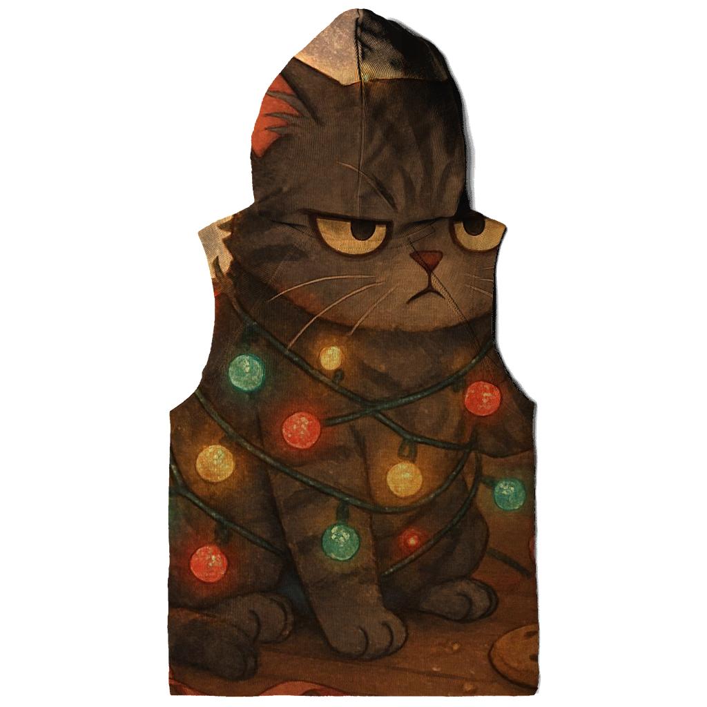 Grumpy Cat Tangle Of Lights hoodie designs