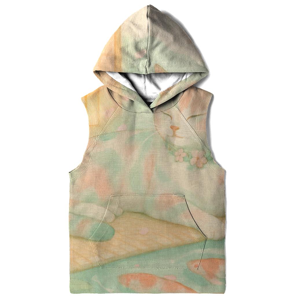 Tea Garden Whisper Cat graphic hoodies