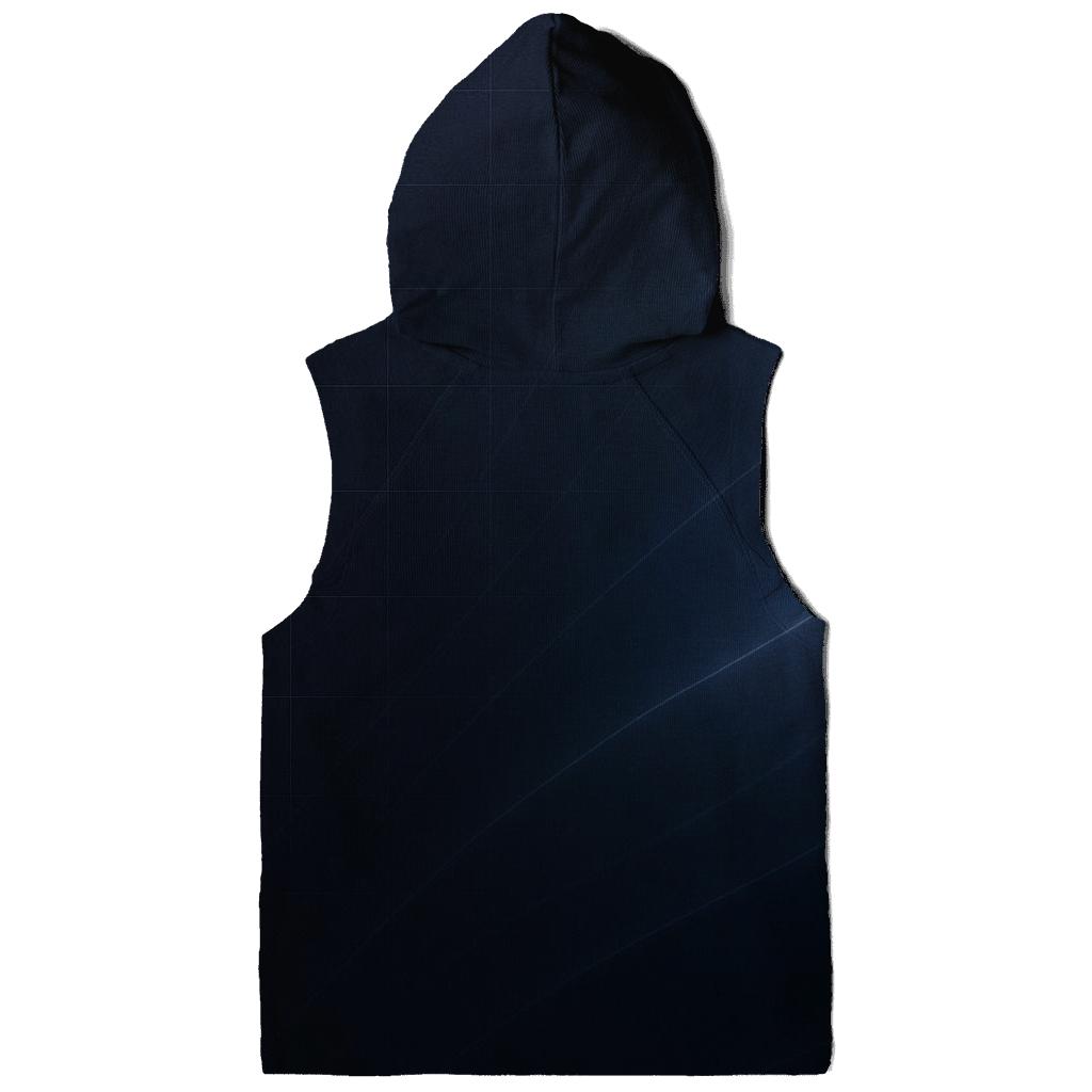 Polar Twilight Grid zip-up hoodies