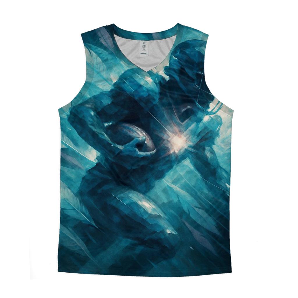 Feather Storm Blue Jays Vanguard trendy fitted tank tops