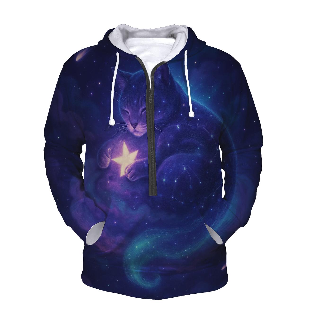 Galactic Dream Voyager zip-up hoodies