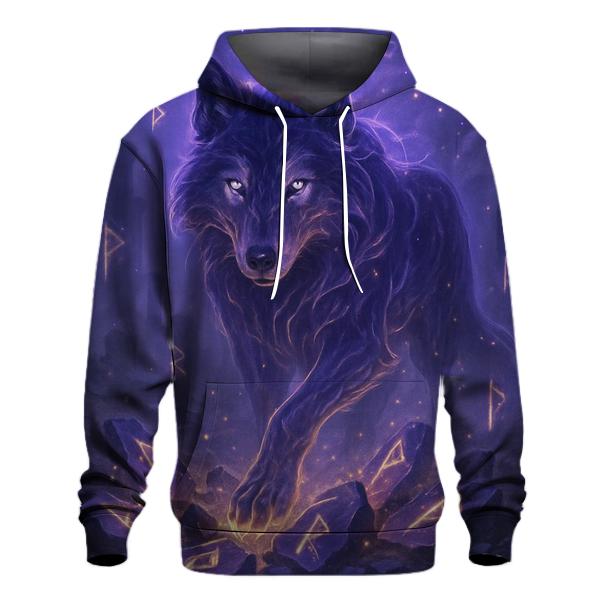 Violet Runes zip-up hoodies