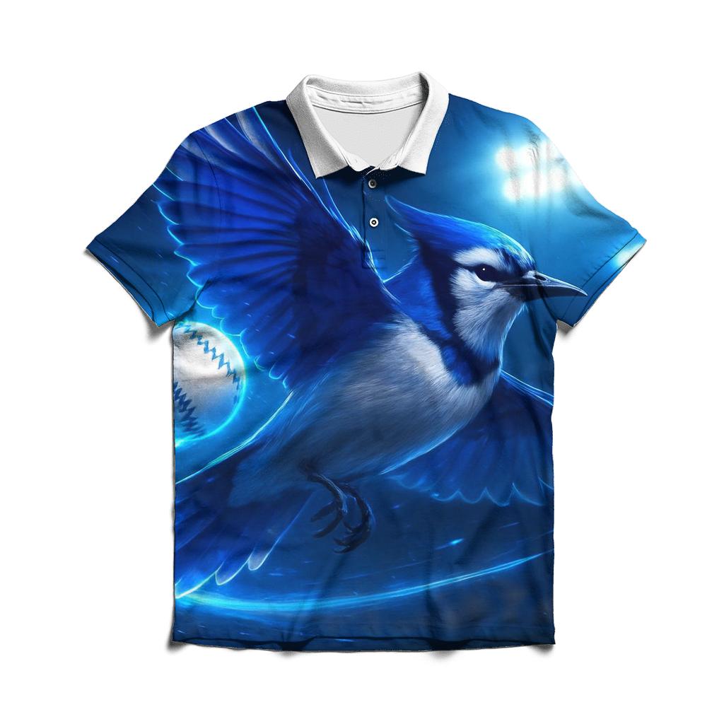Blue Jays Flight Trail embroidered polo tops