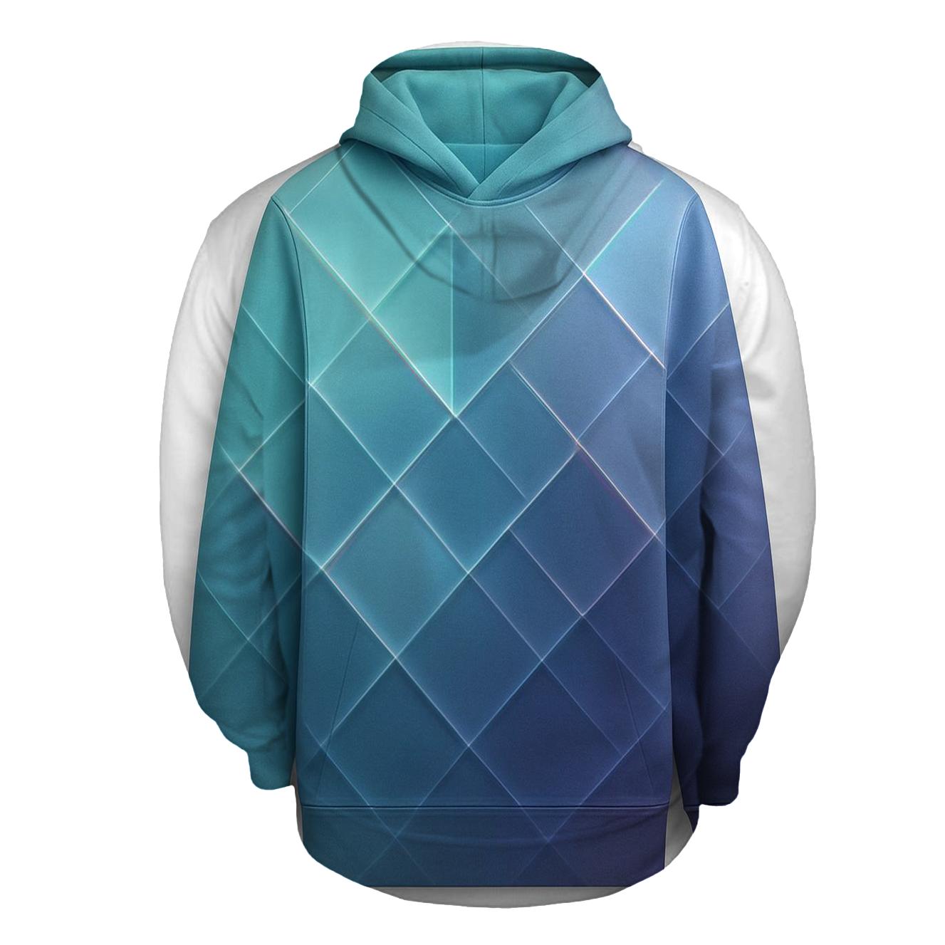 Chromatic Geometry Drift designer hoodies