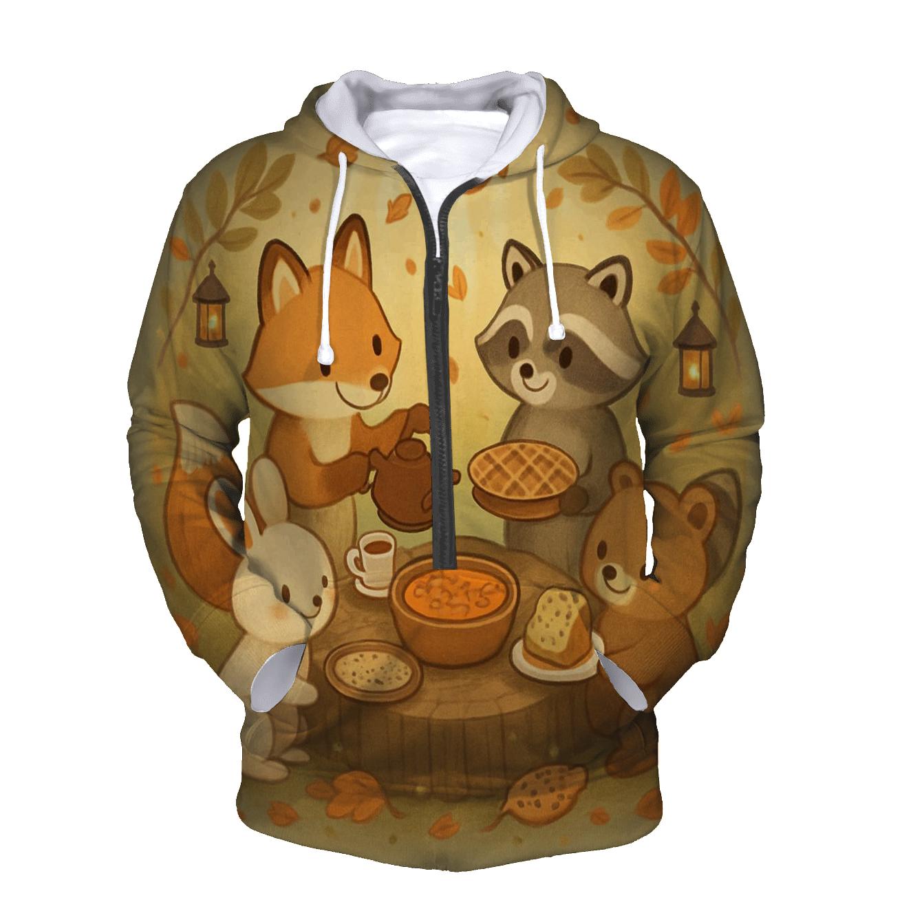 Woodland Feast Council lightweight hoodies