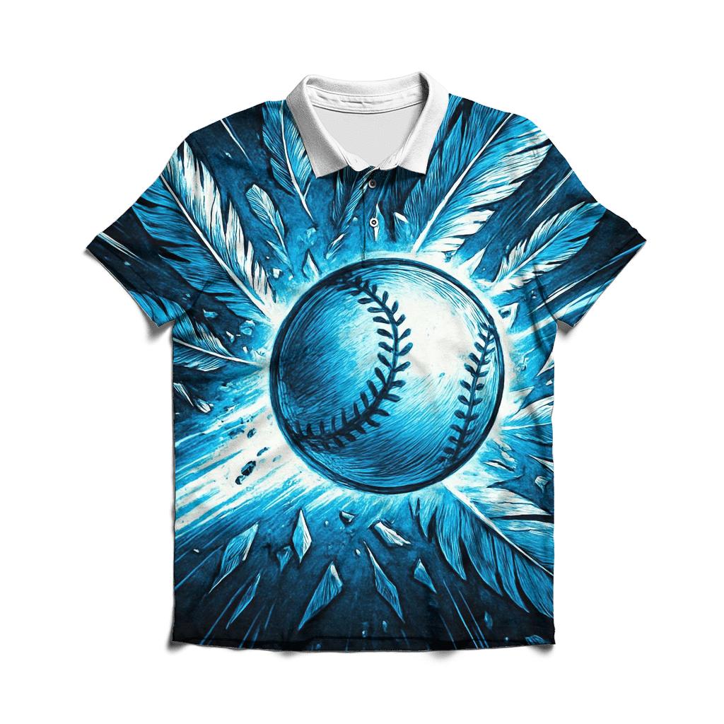 Velocity Blue Jays Strike embroidered polo tops