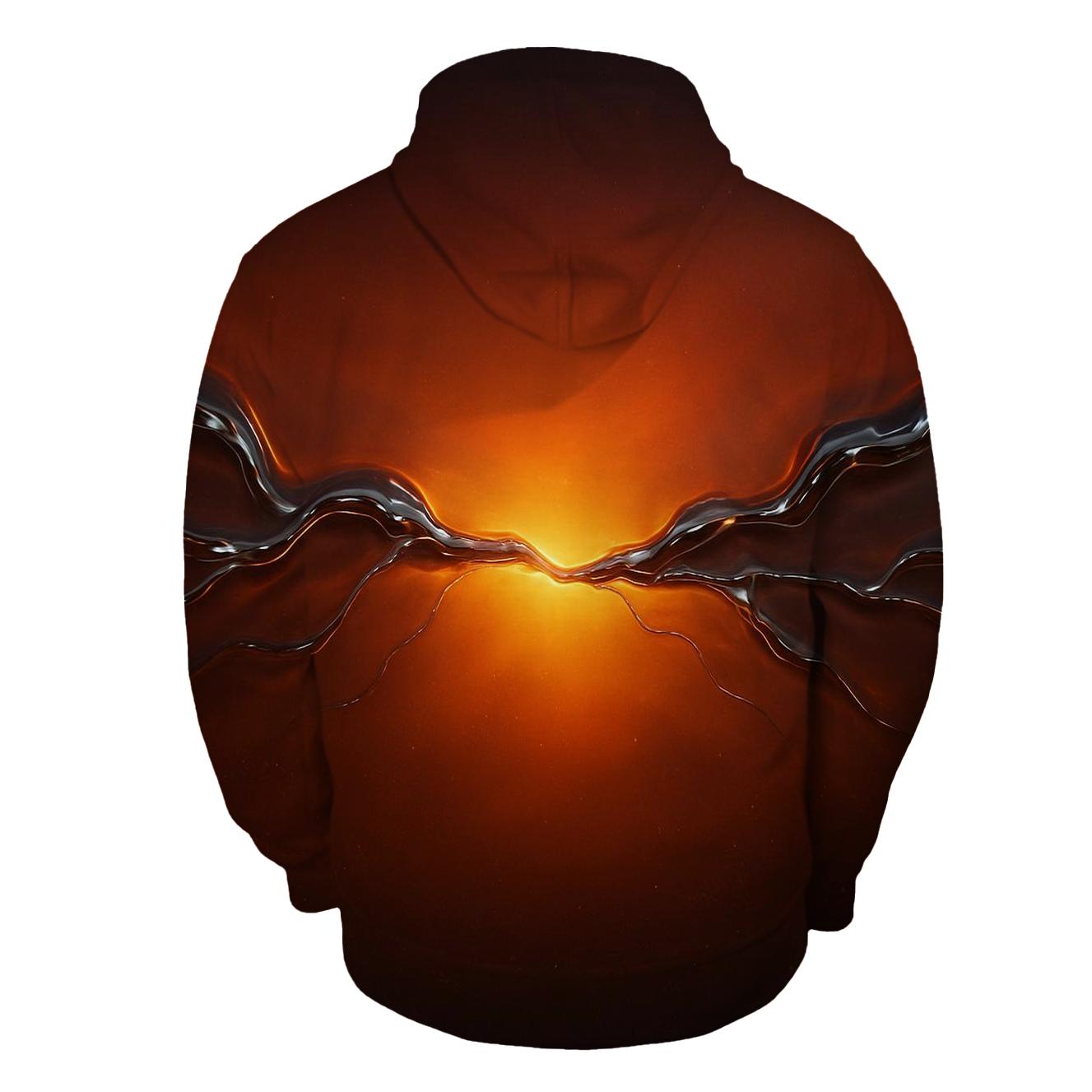 Sunset Gradient Rift printed hoodies