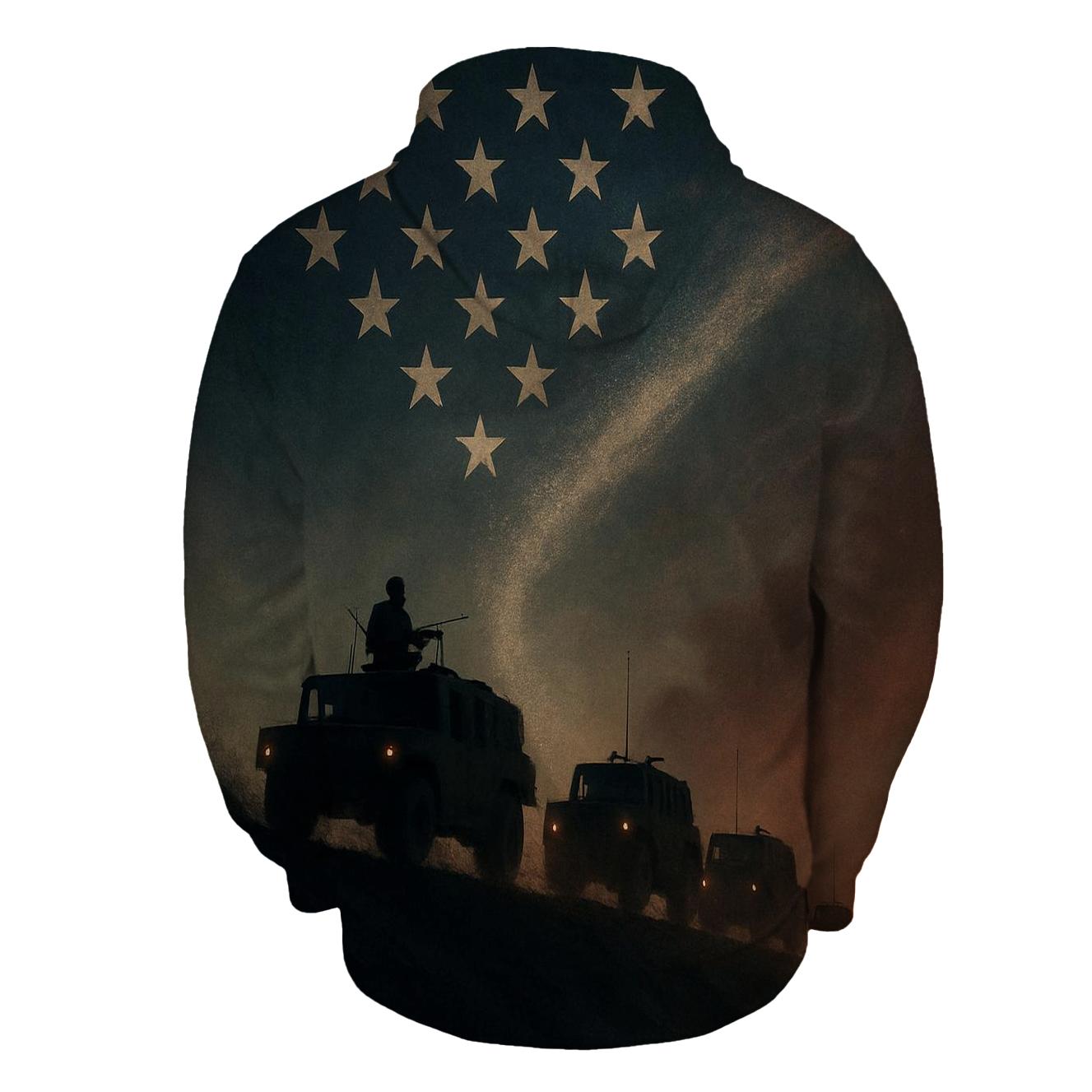 Trail Of Stars Patrol graphic hoodies