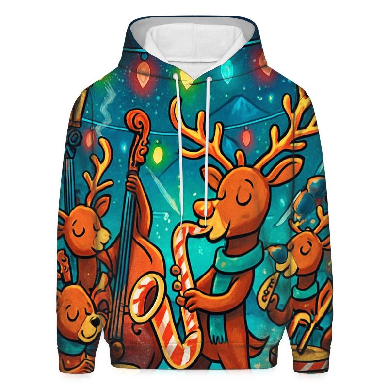 Reindeer Night Market Band hoodie styles