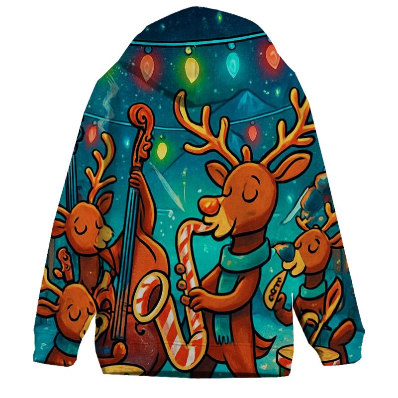Reindeer Night Market Band hoodie styles