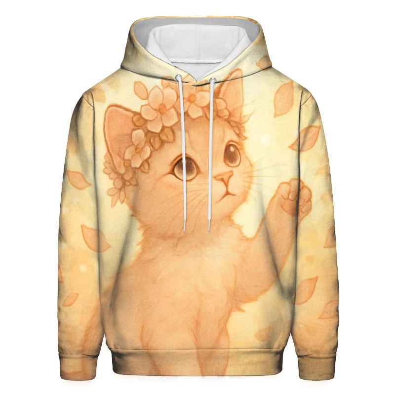Blossom Crown Dreamer printed hoodies