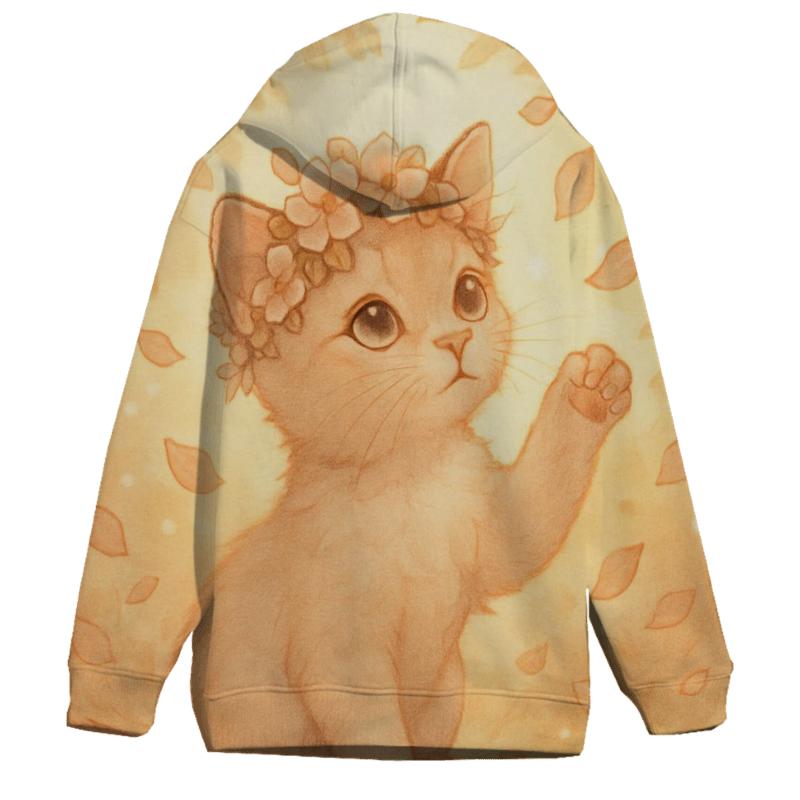 Blossom Crown Dreamer printed hoodies