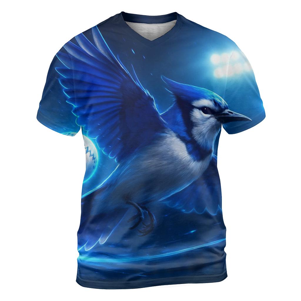 Blue Jays Flight Trail statement graphic shirts