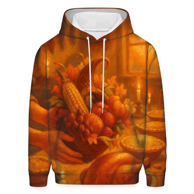 Harvest Hearth Table heavyweight hoodies