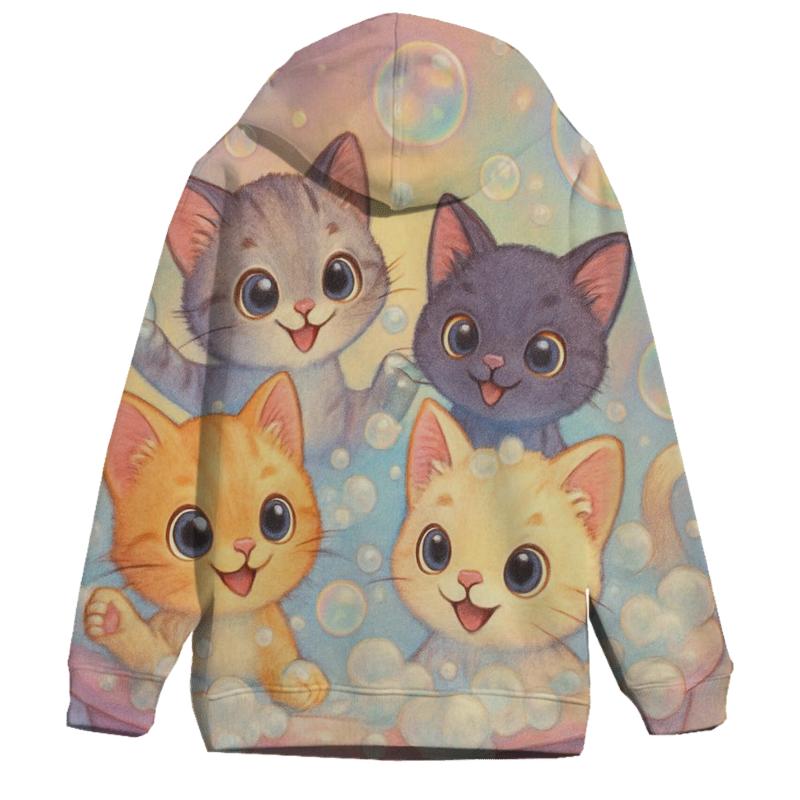 Bubble Bath Whisker Parade heavyweight hoodies