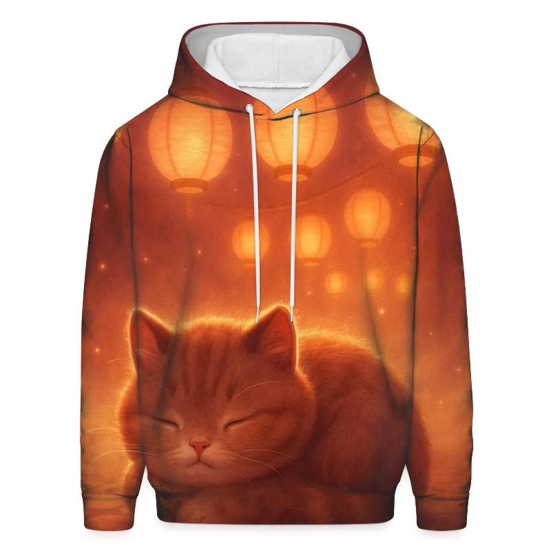 Cozy Lantern Alley Cat lightweight hoodies