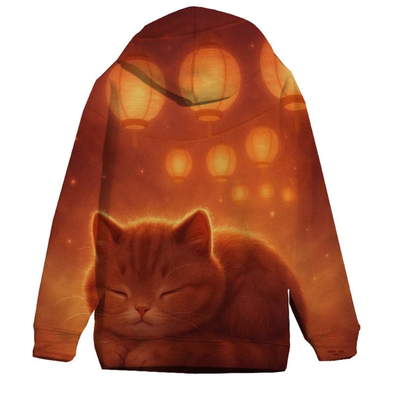 Cozy Lantern Alley Cat lightweight hoodies