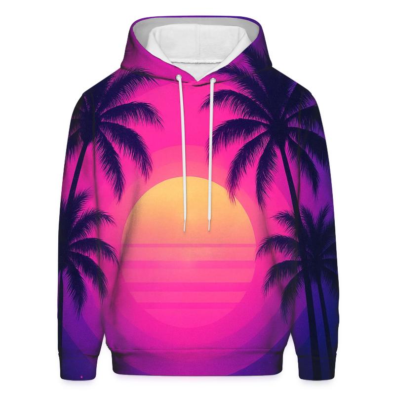 Violet Palmetto Dream premium hoodies