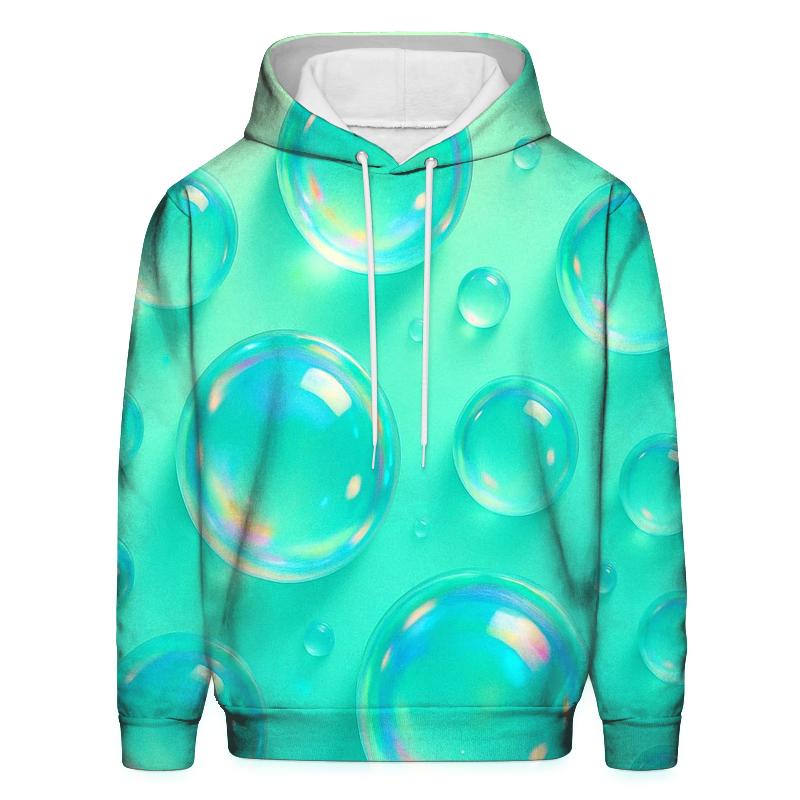 Iridescent Orb Field pullover hoodies