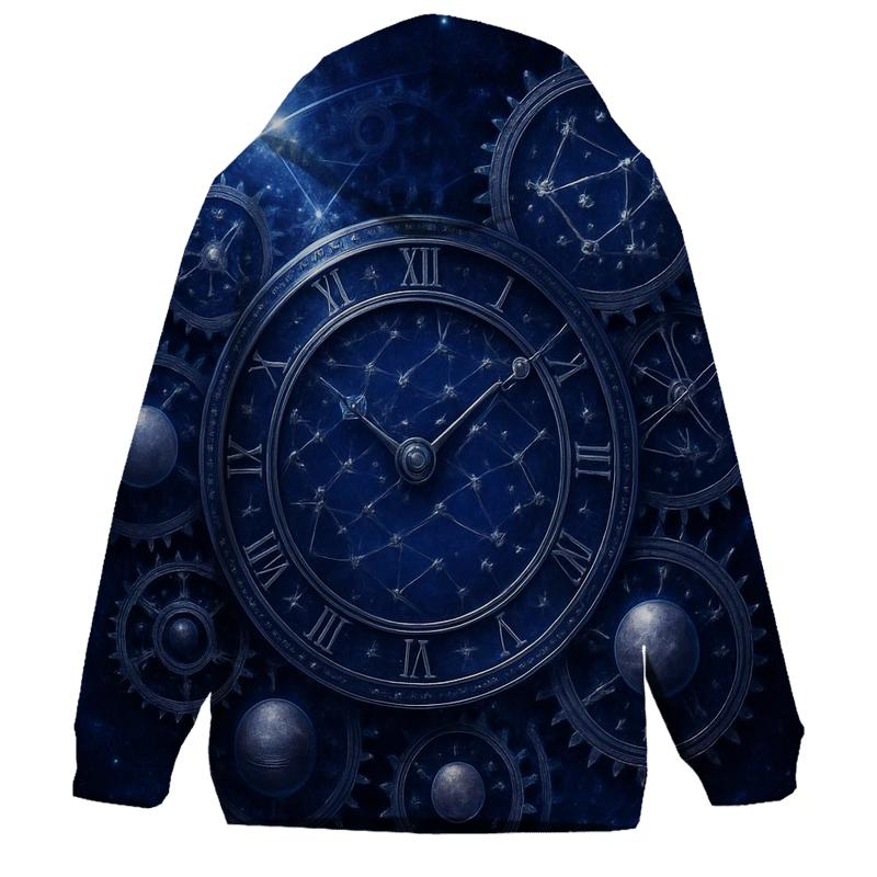 Clockwork Constellation graphic hoodies
