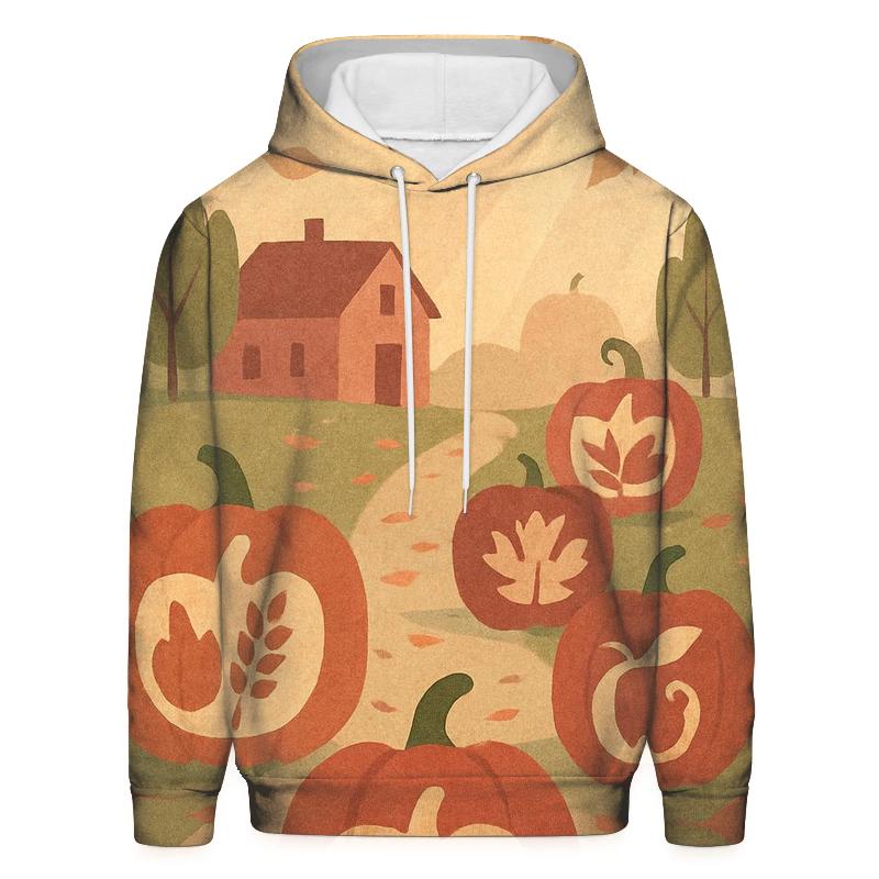 Pumpkin Lantern Parade premium hoodies