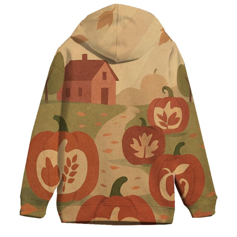 Pumpkin Lantern Parade premium hoodies