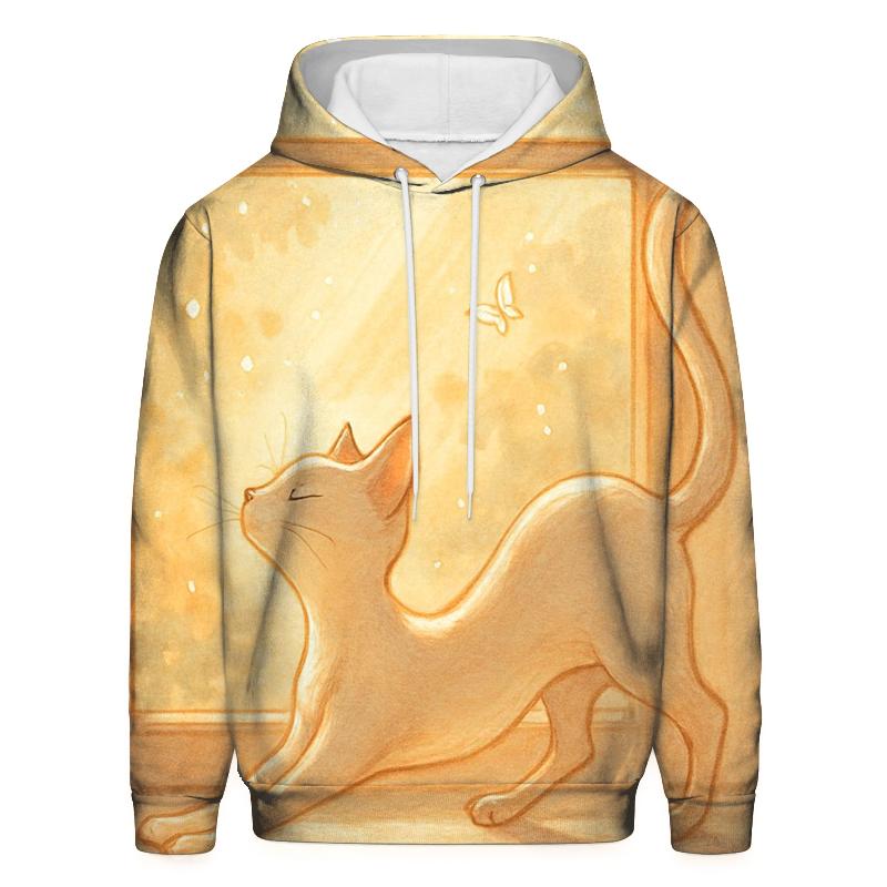 Sunbeam Window Tail embroidered hoodies