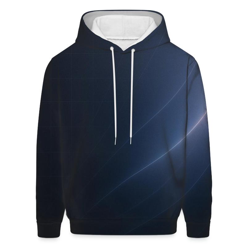 Polar Twilight Grid designer hoodies