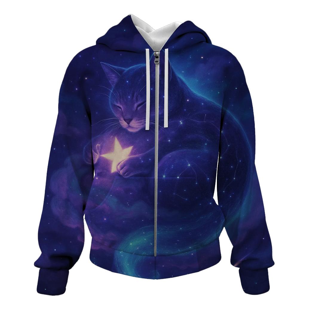 Galactic Dream Voyager embroidered hoodies