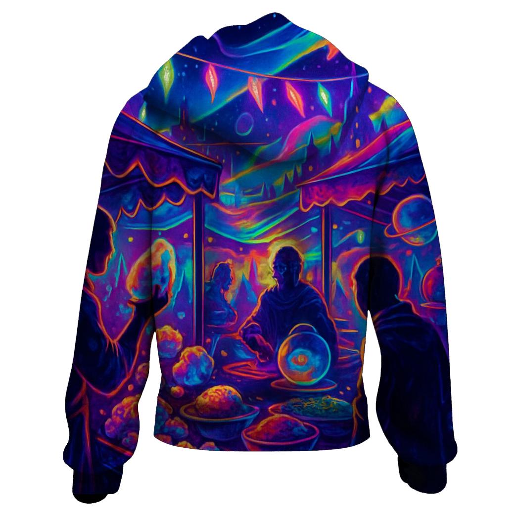 Stardust Market Bazaar printed hoodies