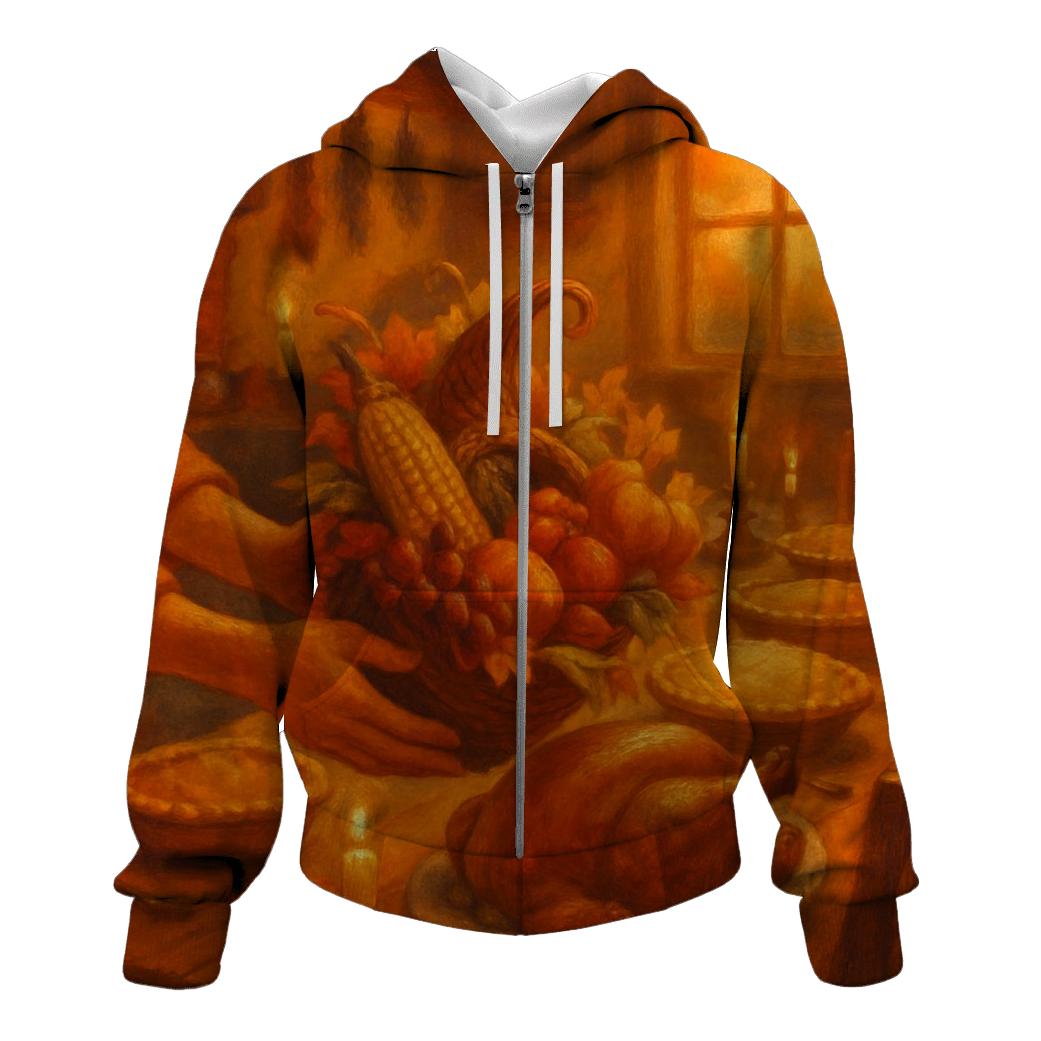 Harvest Hearth Table hoodie trends