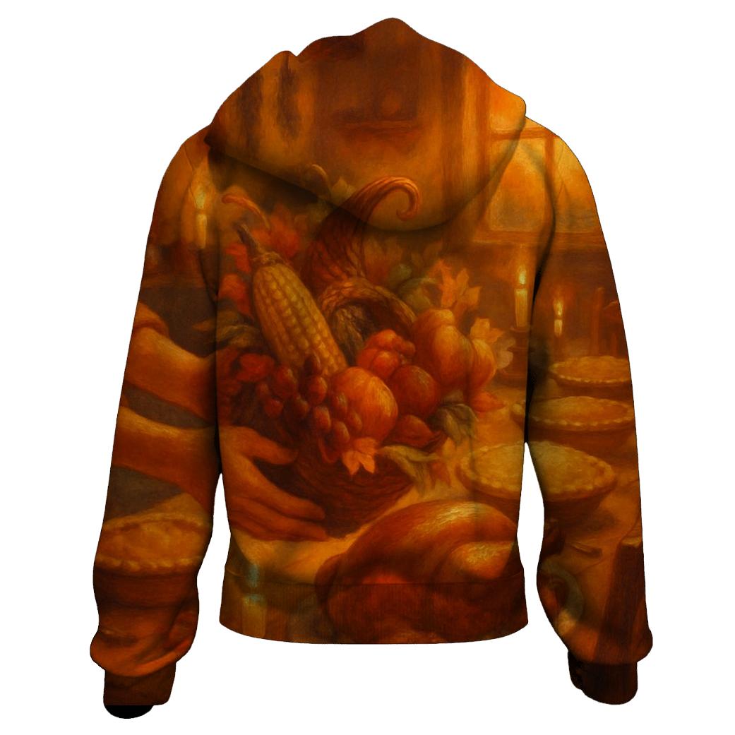 Harvest Hearth Table hoodie trends