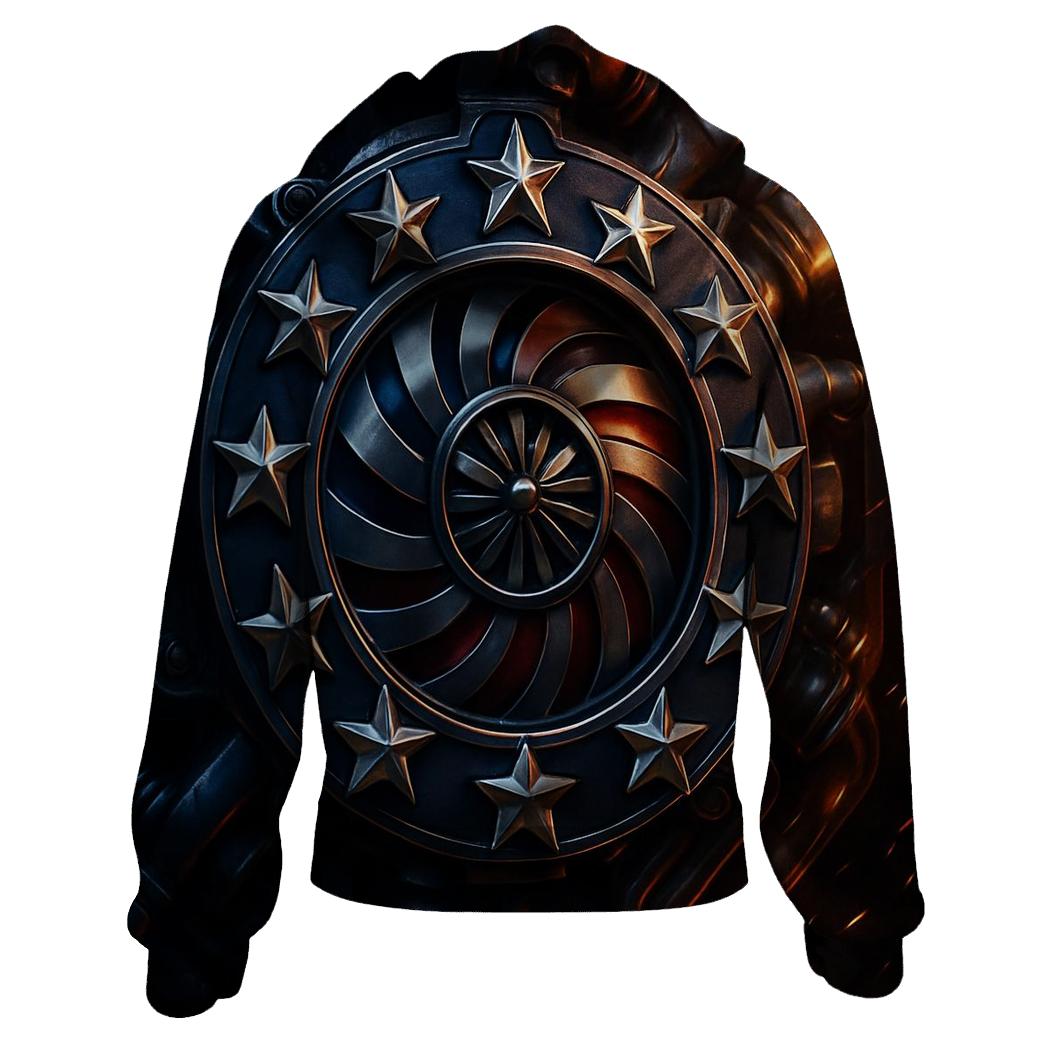 Starfield Engine embroidered hoodies